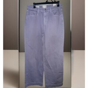 Universal Thread High Rise Wide Leg Frosted Lilac Size 8 Jeans